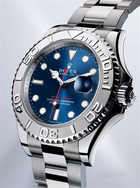 rolex yacht master 2 black dial|yacht master rolex blue face.